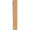 Ekena Millwork Imperial Block Smooth Bracket, Western Red Cedar, 5 1/2"W x 26"D x 38"H BKT06X26X38IMP05SWR - alternate 2